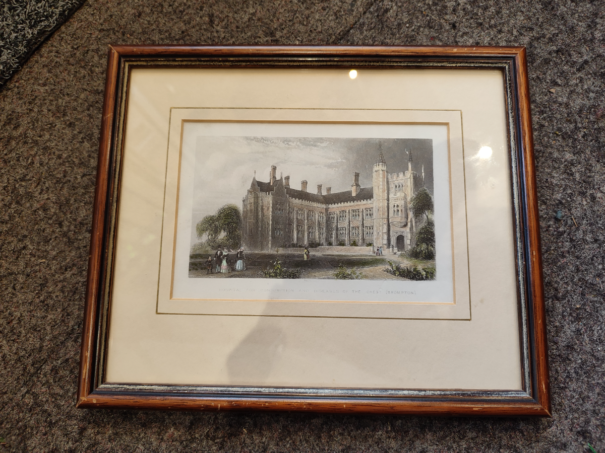 Explore our collection of Victorian Brompton Hospital prints. Dive into the history of diseases and consumption. Purchase your piece of history today!