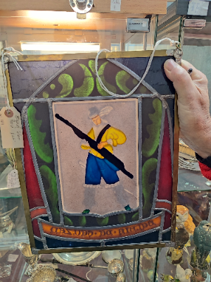 Discover the beauty of our Continental Stained Glass Panel, with perfect dimensions of 14.5 x 11.25 inches. Shop now for unique, expertly crafted decor!