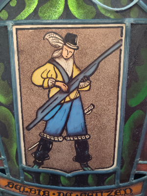 Discover the beauty of our Continental Stained Glass Panel, with perfect dimensions of 14.5 x 11.25 inches. Shop now for unique, expertly crafted decor!