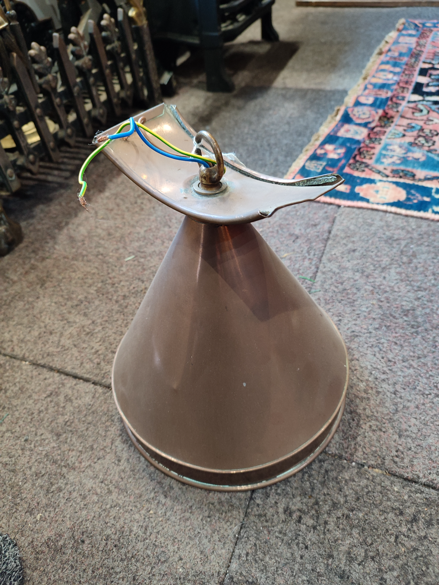 Discover our copper grain funnel light fittings! These unique items add rustic charm to any room. Shop now to elevate your home decor!