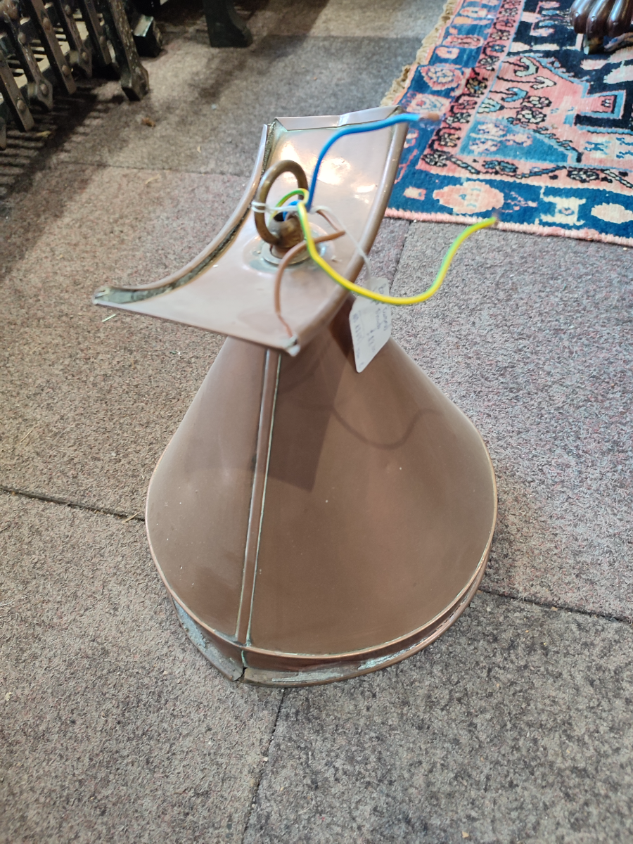 Discover our copper grain funnel light fittings! These unique items add rustic charm to any room. Shop now to elevate your home decor!