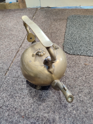 Brass Victorian Kettle.