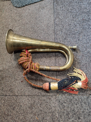 20th Century Bugle With Tassel.