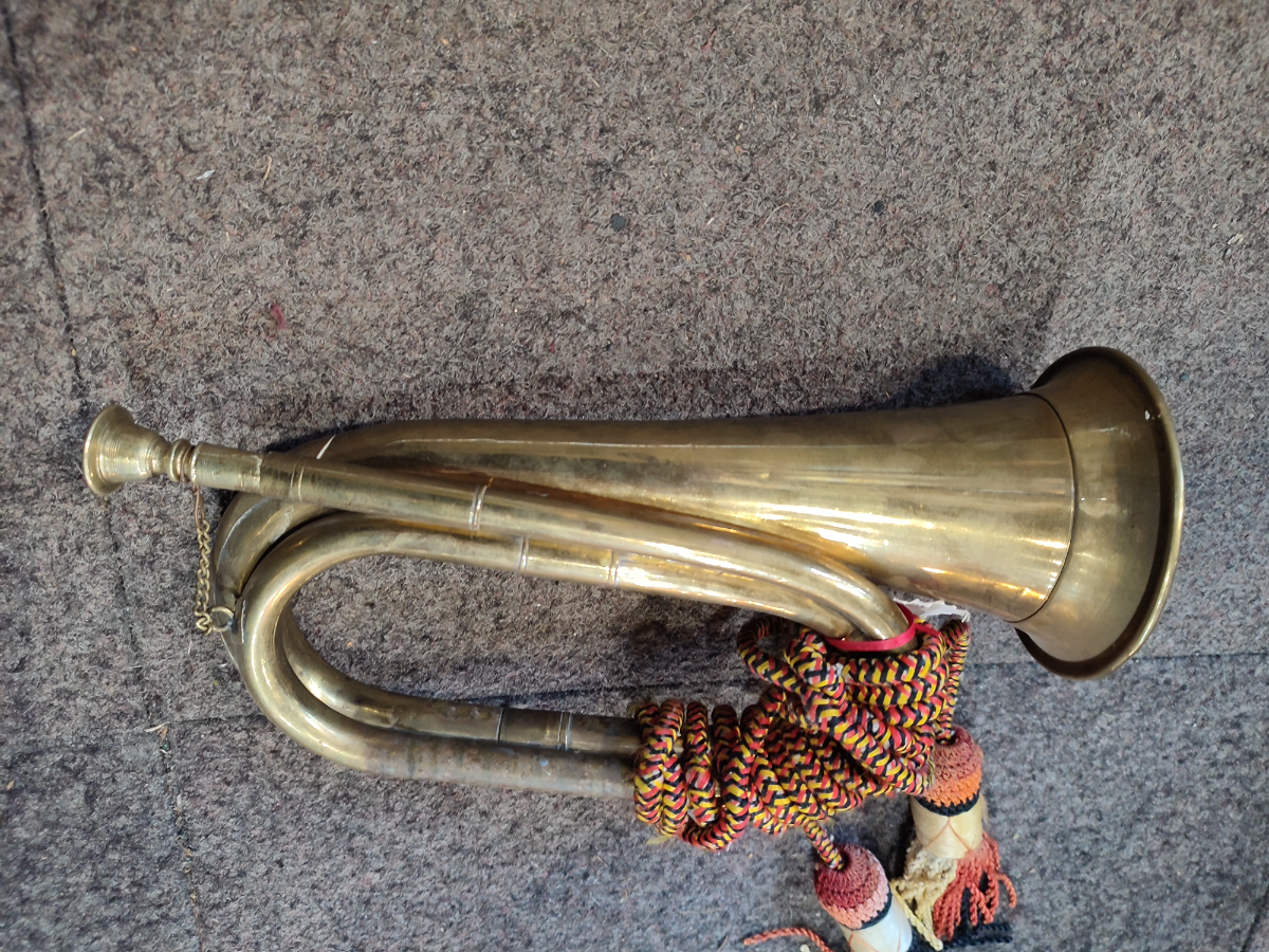 20th Century Bugle With Tassel.