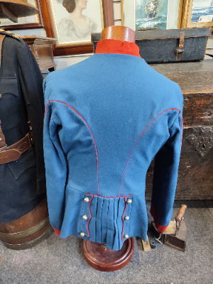 Discover the Austro Hungarian KuK junior officer dragoons undress tunic from 1913. Explore regimental depot markings, potential links to the 5th Dragoons Regiment, and more. Shop now!