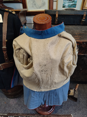 Discover the Austro Hungarian KuK junior officer dragoons undress tunic from 1913. Explore regimental depot markings, potential links to the 5th Dragoons Regiment, and more. Shop now!