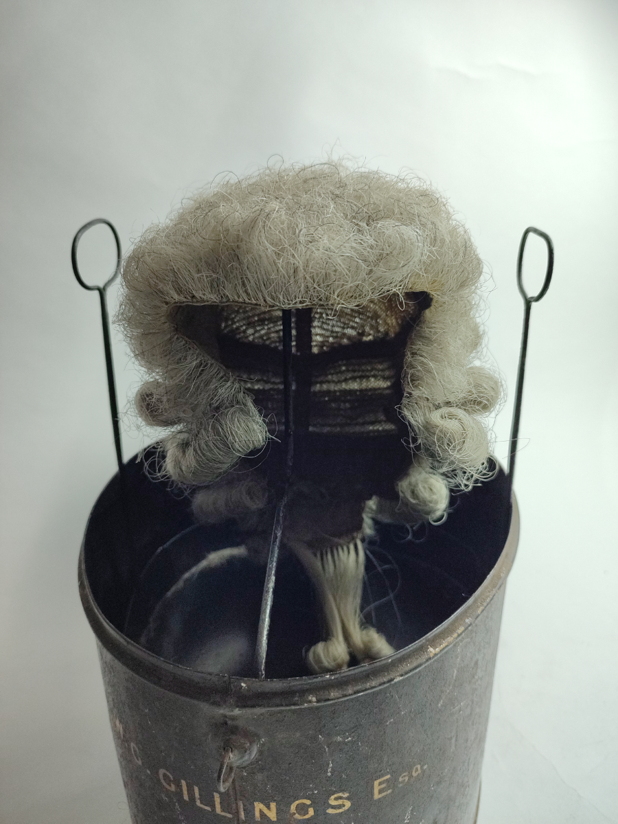 Victorian Horse Hair Barristers Wig