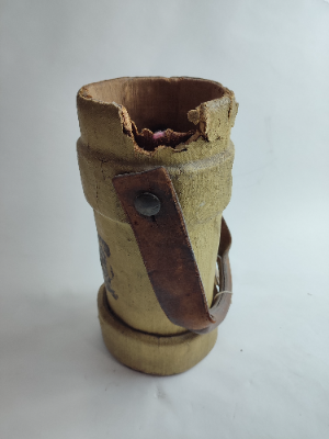 Edwardian Cordite Carrier, Canvas. Kings Crown Emblem.