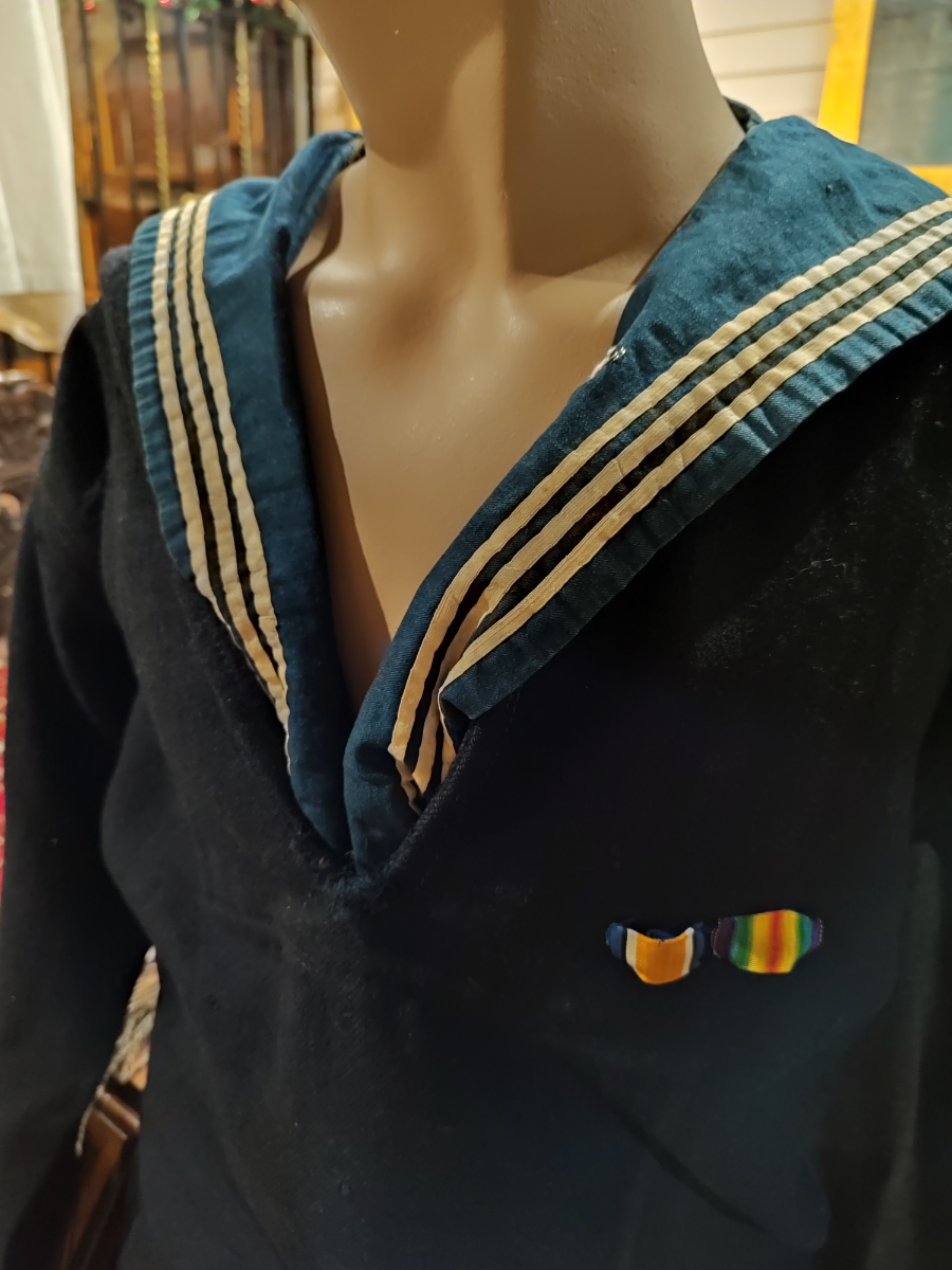 WW1 Royal Navy Undress Blouse And Trousers.