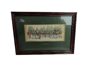 Discover Cash's of Coventry's woven silk picture, 'The State Coach', circa 1977. Shop now to own this exquisite, vintage piece of art.