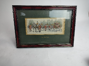 Discover Cash's of Coventry's woven silk picture, 'The State Coach', circa 1977. Shop now to own this exquisite, vintage piece of art.