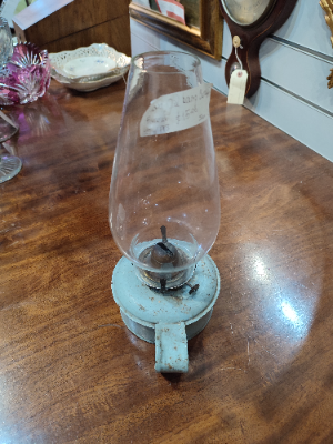 Glass Oil Lamp.