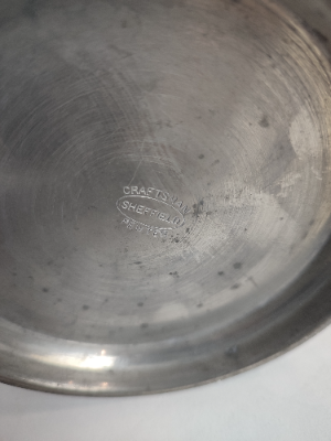 Discover Craftsman Pewter's Arts and Crafts pewter tankard. Handcrafted in Sheffield. Perfect for a unique gift. Shop now and bring tradition home!