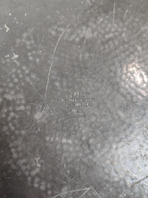 Discover our exquisite Arts and Crafts pewter tray by W&C, 27cm in width, perfect for your home decor. Shop now to add a vintage flair to your collection.