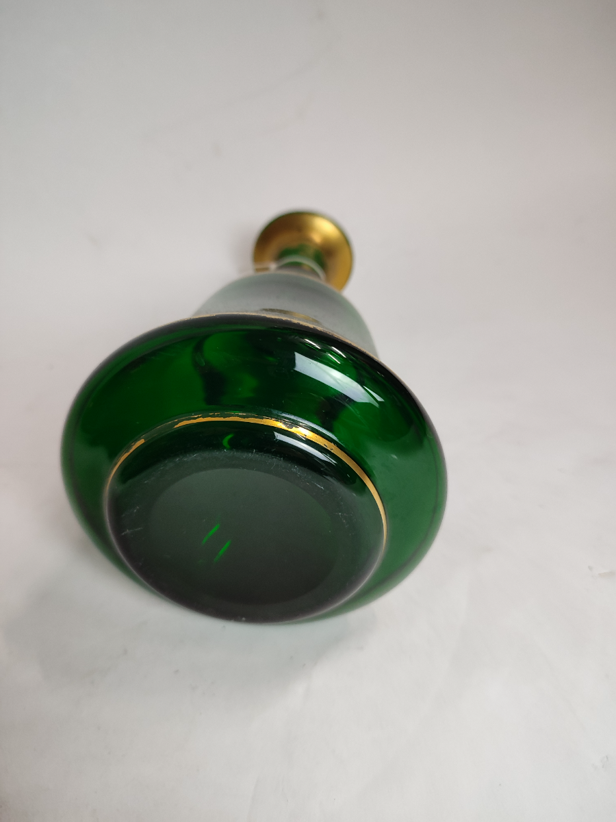 Discover our unique Victorian green glass carafe collection. With distinct patterns and expert craftsmanship, they exude elegance. Shop now for your perfect piece!