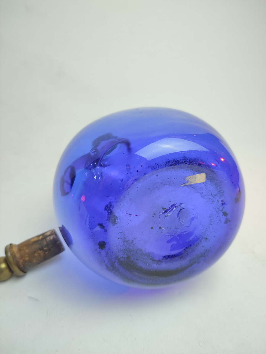 Explore our exquisite collection of Bristol blue flagon decanters. Perfect condition, 21cm height. Boost your home's elegance. Shop now to get yours!