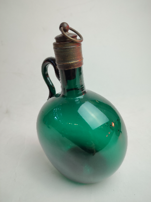 Early 19th Century Bristol Green Decanter.