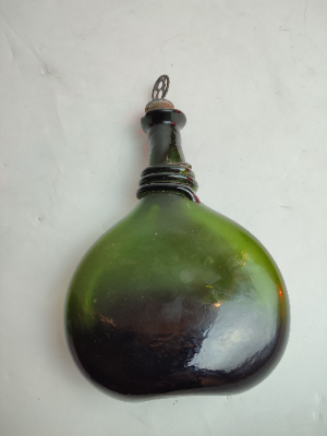 Discover our unique 18th-century Persian flasks, perfect for curating a distinctive antique collection. Check out the exquisite camel travel flask, circa 1730-1760, measuring 26cm high. Shop now!