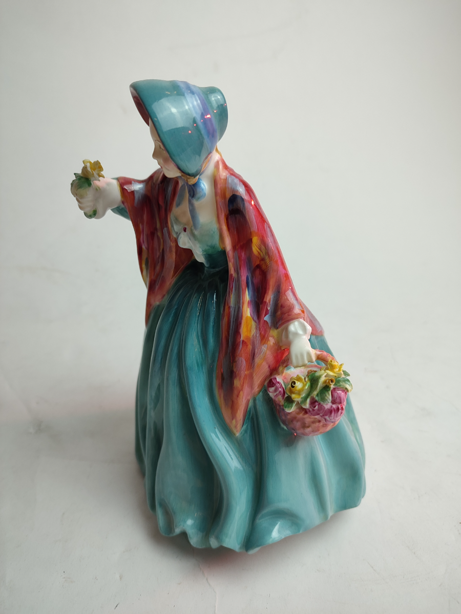 Discover our exquisite Royal Doulton Figurine, Lady Charmian (HN 1948), standing at 21cm tall. Shop now to enhance your collection with this unique piece!