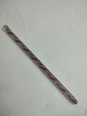 Nailsea Cocktail Glass Stirrer.