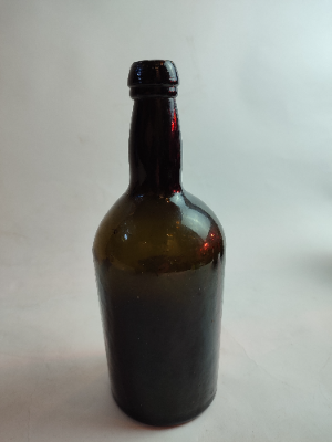 19th Century Handmade Bottle