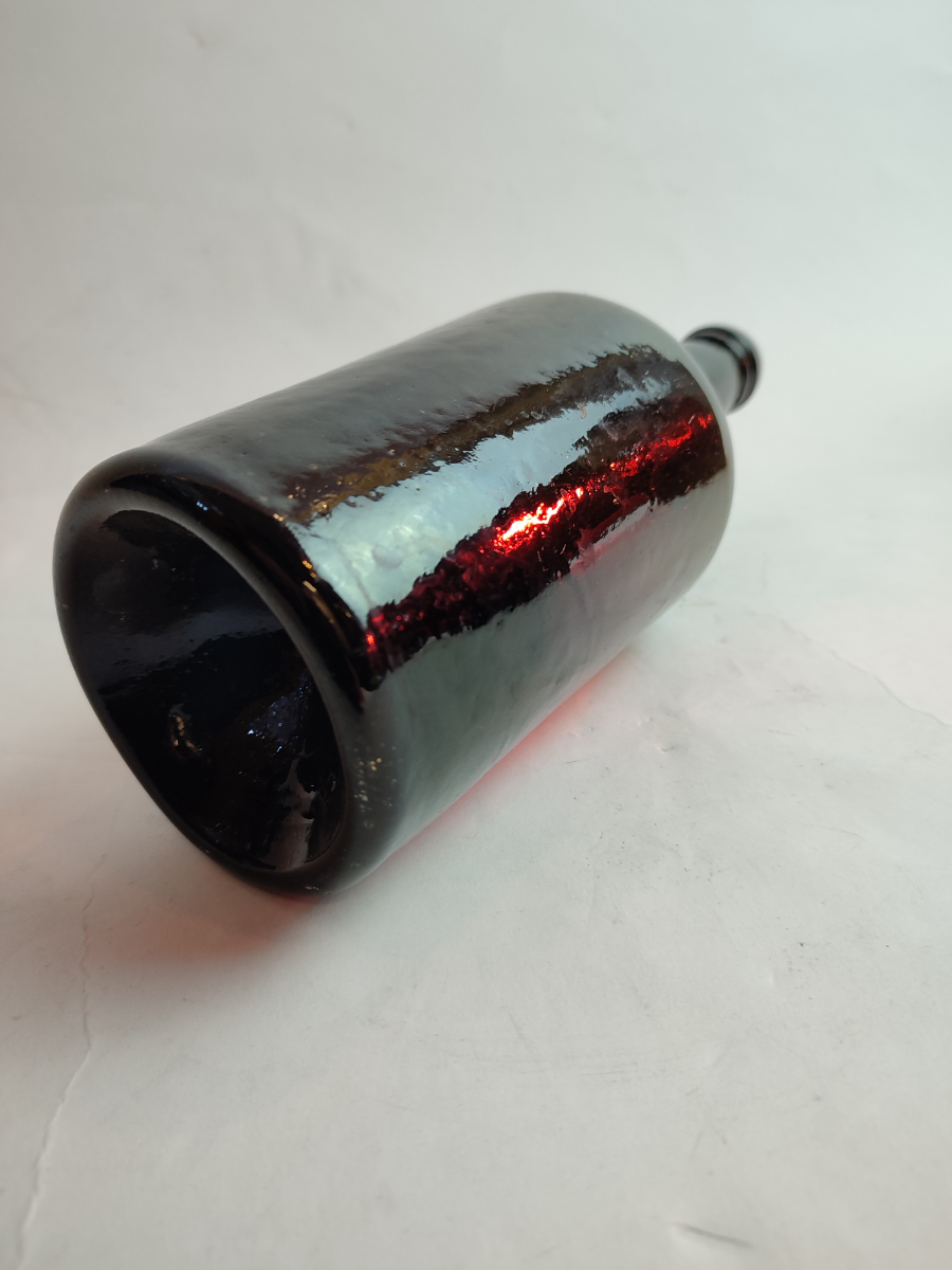 19th Century Handmade Bottle