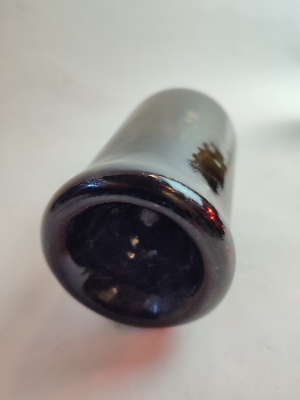 Explore our collection of 19th-century handmade bottles! Our circa 1840 bottle, standing at 27cm, is a standout. Shop now for antique glassware!