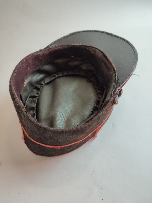 Explore our collection of authentic 1900 French fire service kepis used during WW1. Dive into history with this unique item. Shop now!