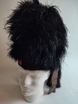 Mid 20th Century Scottish Ostrich Feathered Bonnet.