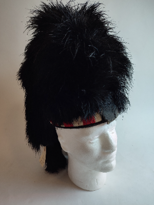 Mid 20th Century Scottish Ostrich Feathered Bonnet.