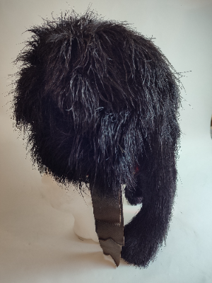 Mid 20th Century Scottish Ostrich Feathered Bonnet.