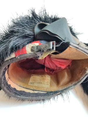 Mid 20th Century Scottish Ostrich Feathered Bonnet.