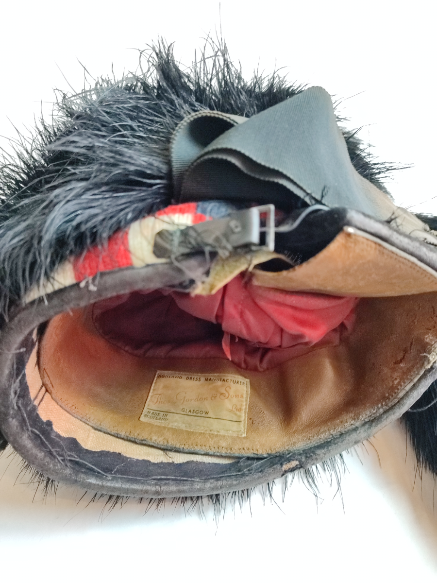 Mid 20th Century Scottish Ostrich Feathered Bonnet.