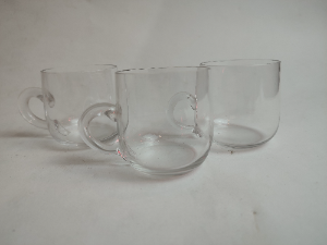 Discover our collection of 3 high-quality Victorian custard glasses, 6cm high in excellent condition. Shop now for rare antique glassware!