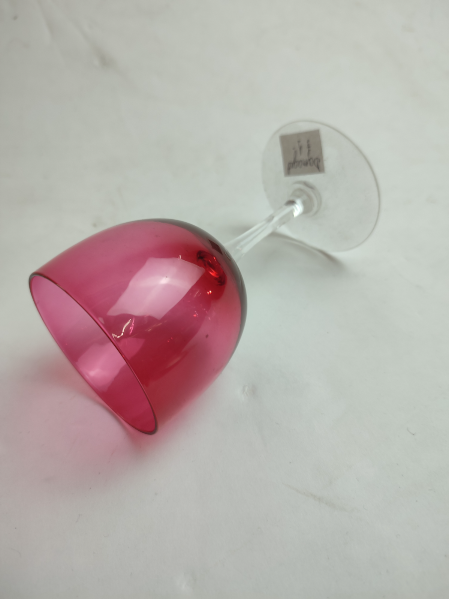 Discover our range of late Victorian pink drinking glasses! One piece slightly chipped but oozes classic charm. Shop now for your vintage glassware collection needs.