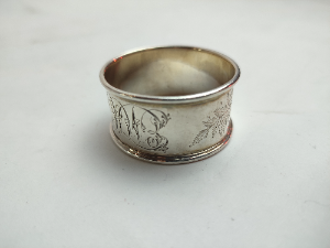Silver Sheffield 1901 Napkin Ring