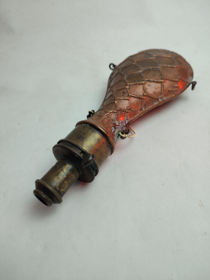 Explore our collection for a mid-19th-century powder flask by Hawksley, Sheffield. Superior quality, unique design. Don't wait, grab yours today!