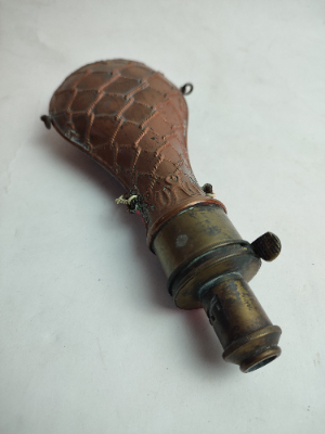 Explore our collection for a mid-19th-century powder flask by Hawksley, Sheffield. Superior quality, unique design. Don't wait, grab yours today!