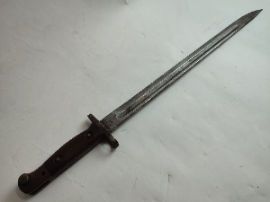 1907 Sanderson Bayonet with Regimental Markings.