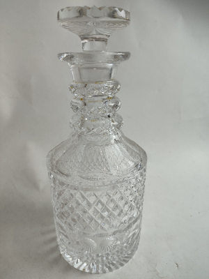 Modern Moulded Decanter