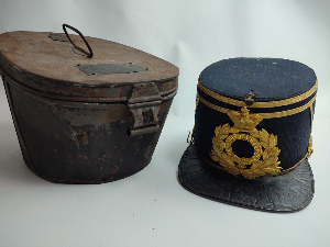 1869 Pattern 20th Regiment Of Foot Shako And Tin