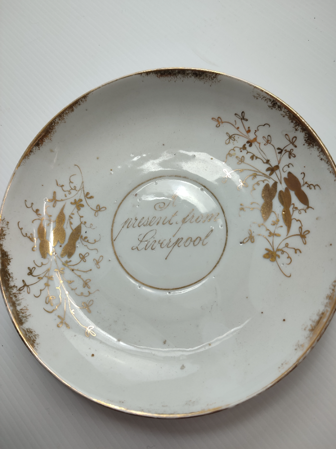 Victorian Mustache Cup