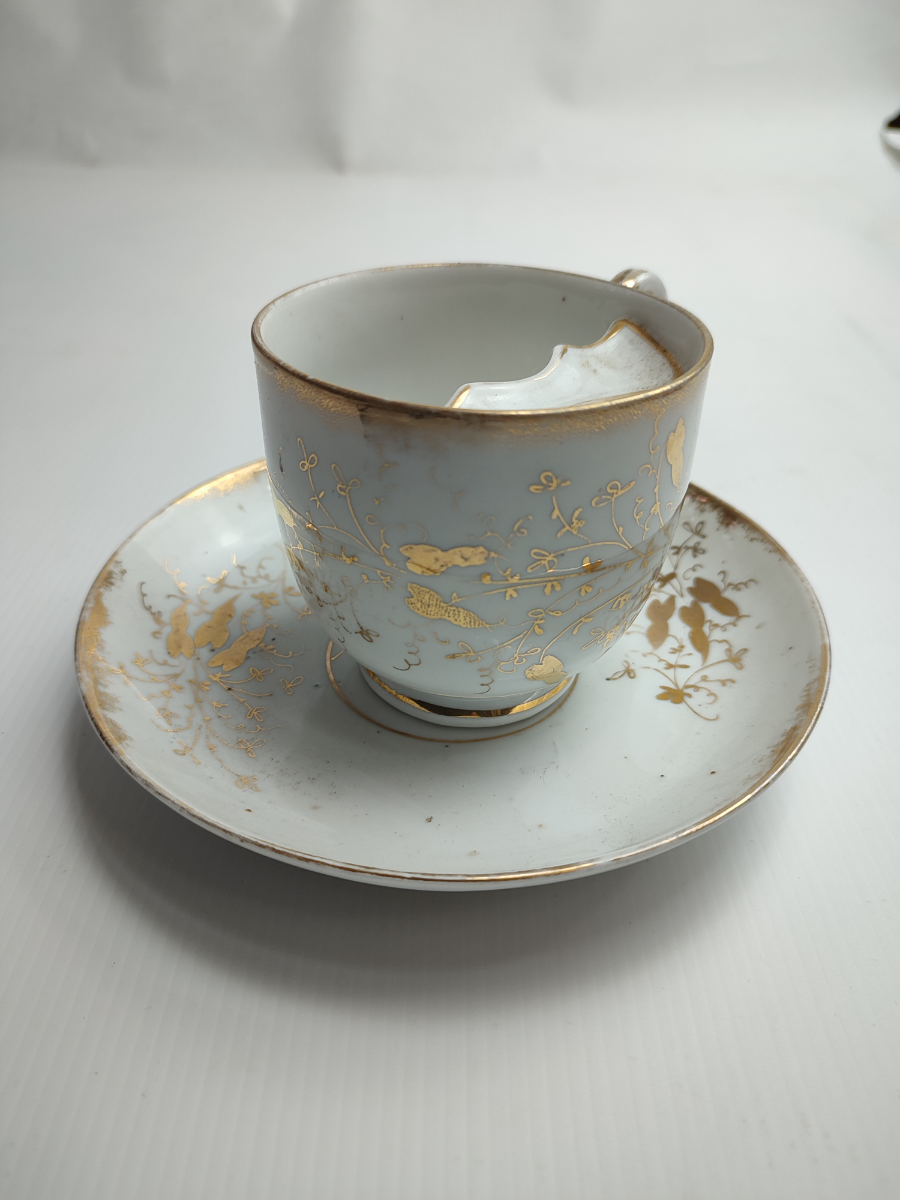 Victorian Mustache Cup