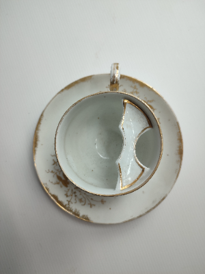 Victorian Mustache Cup