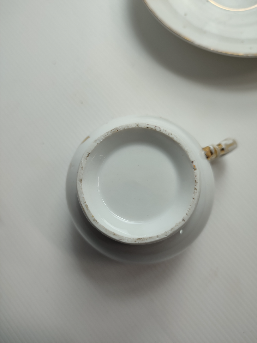 Victorian Mustache Cup