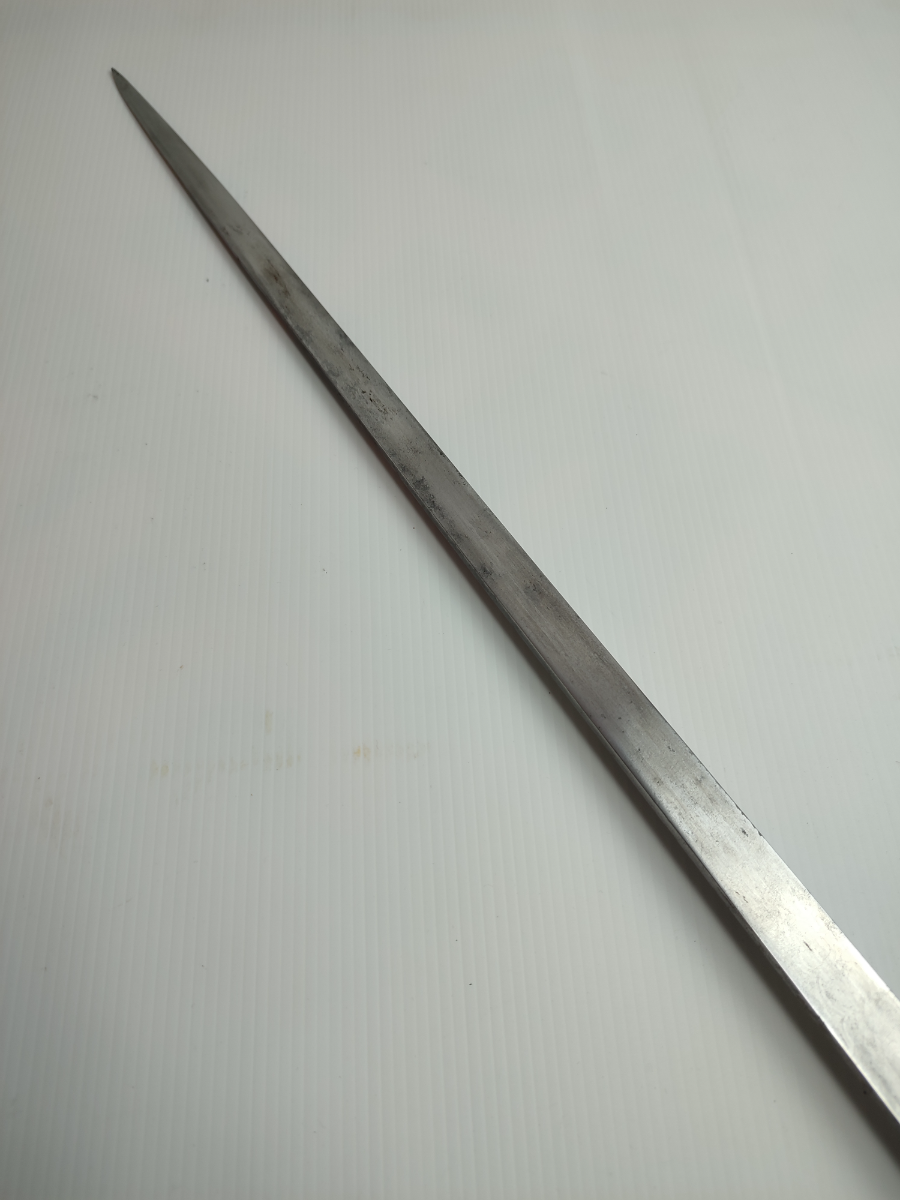 George V infantry officers sword with Steel Scabbard.