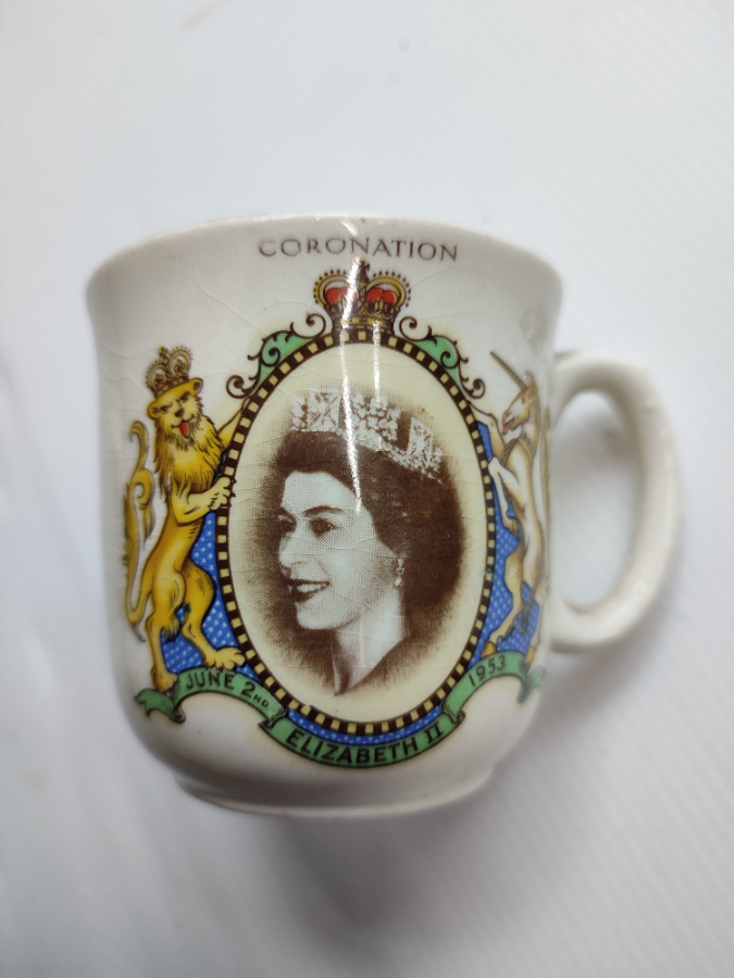 Elizabeth II Coronation Mug