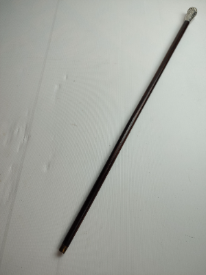 Georgian Silver Handled Walking Stick