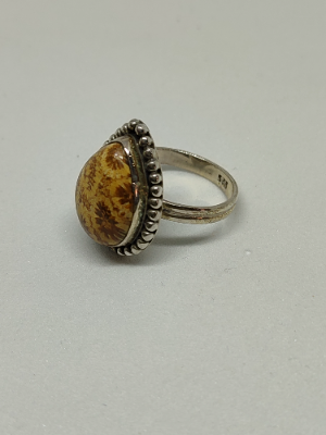 Discover our unique collection of 925 silver rings featuring stunning coral fossils. Shop now for the perfect accessory to elevate your style statement. Find your favorite today!