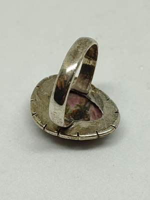 Multi Tourmaline Silver Ring